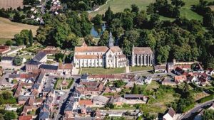 L'Abbaye et le cimetière de Saint-Germer-de-Fly